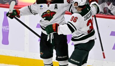 Wild are 7-0-1 since Mats Zucarello's return
