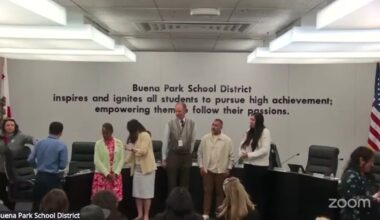 Buena Park board honors local partners from Toyota to Anaheim Ducks for student support