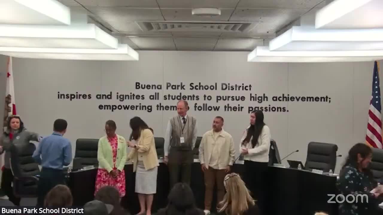 Buena Park board honors local partners from Toyota to Anaheim Ducks for student support