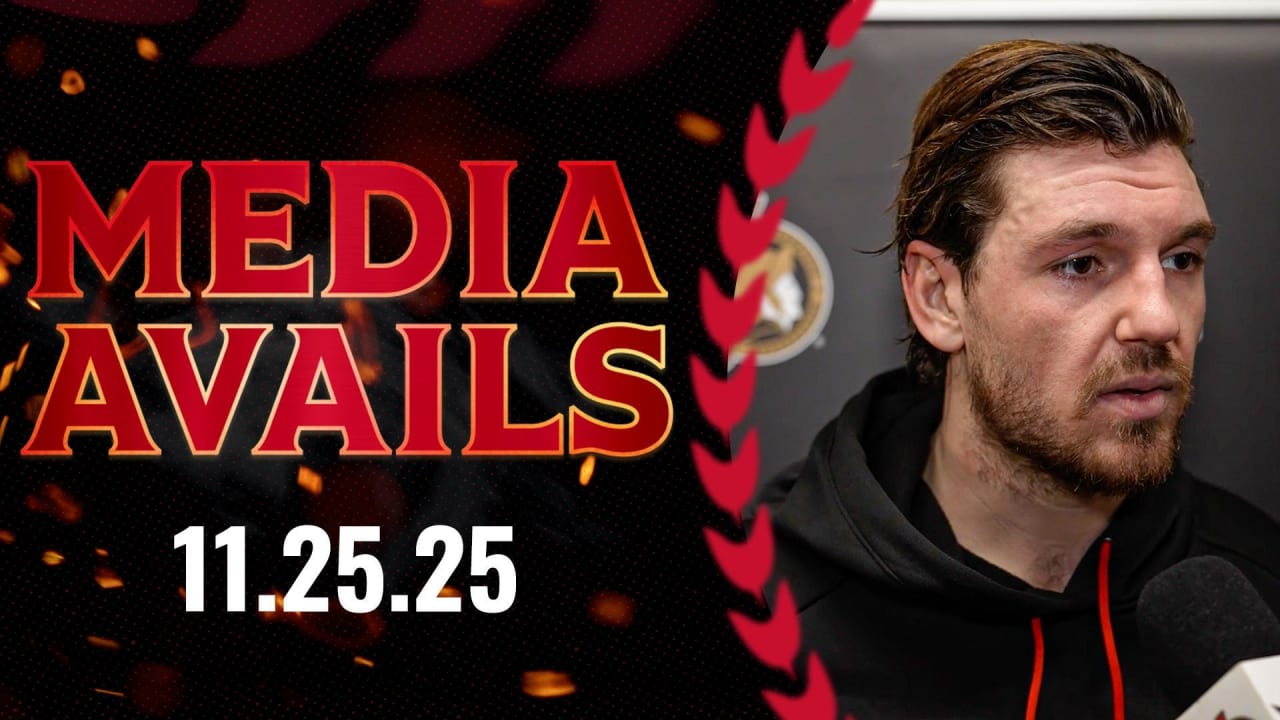 Hayden Hodgson Media Availability | Ottawa Senators