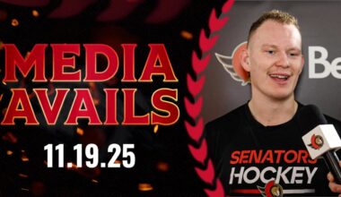 Brady Tkachuk Media Availability | Ottawa Senators