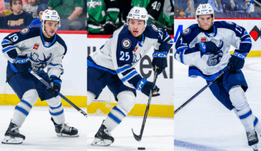 Jets Loan Trio of Forwards to Moose