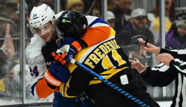 Bruins' Hit On Firs-Overall Pick Ignites Line Brawl