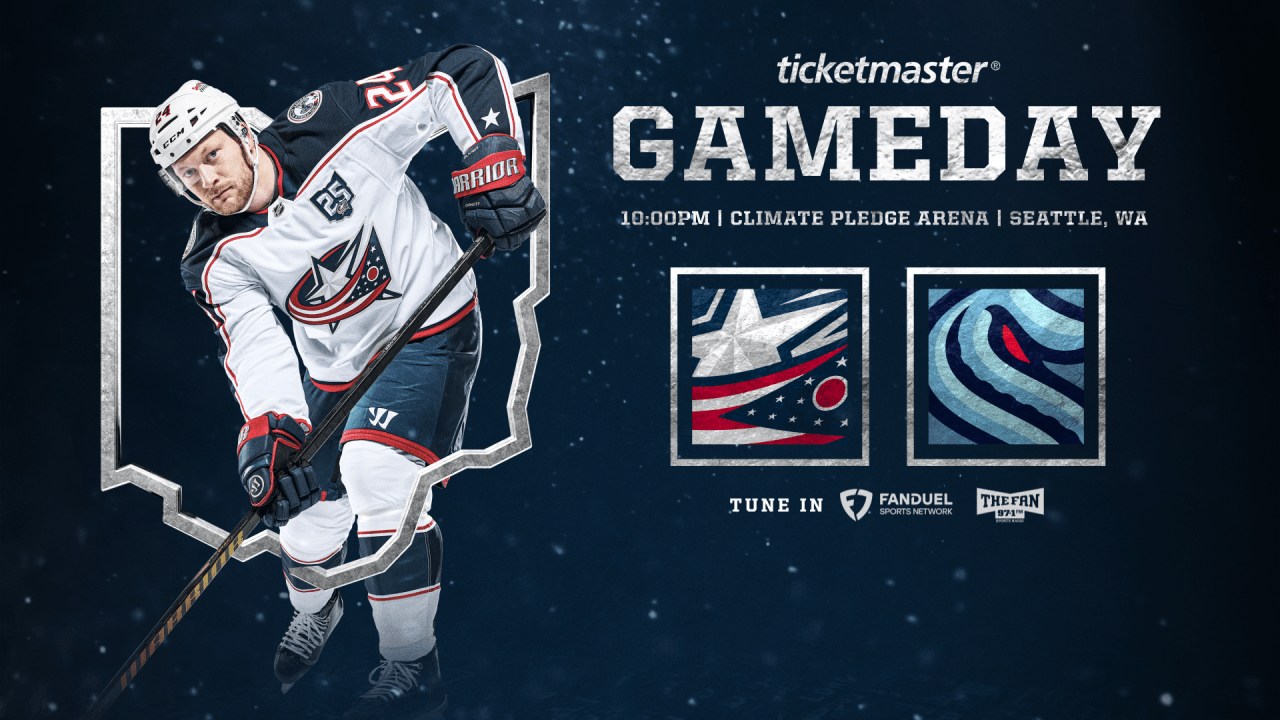 PREVIEW: Blue Jackets complete road trip against Kraken