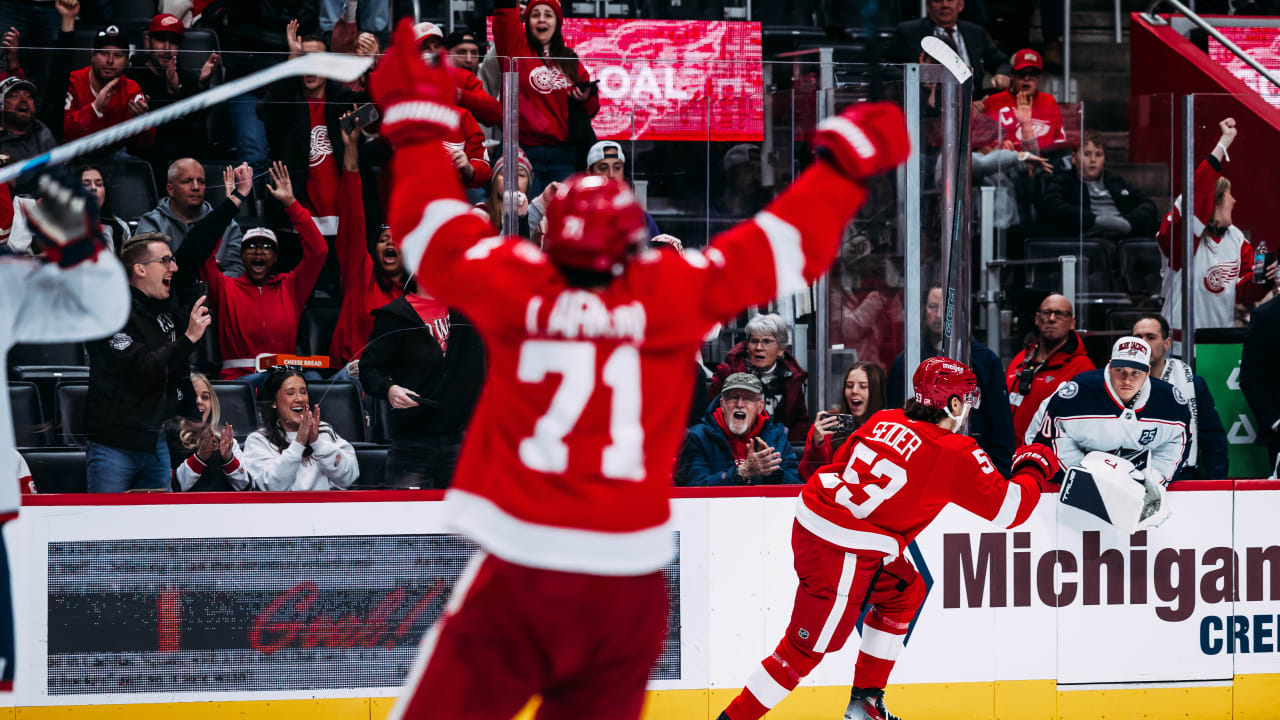 CBJ vs. DET 11/22/25 | Detroit Red Wings