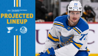 Projected Lineup: Nov. 22 at Islanders