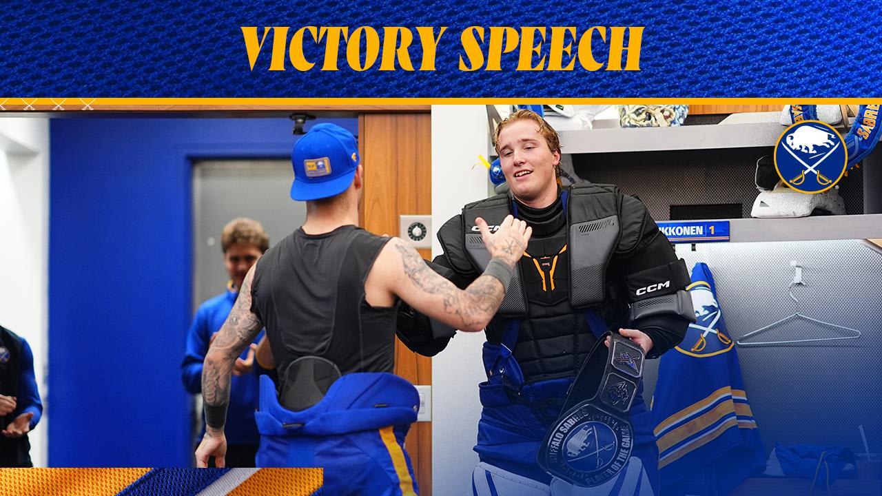 Victory Speech | Buffalo Sabres