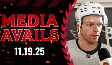 Stephen Halliday Media Availability | Ottawa Senators
