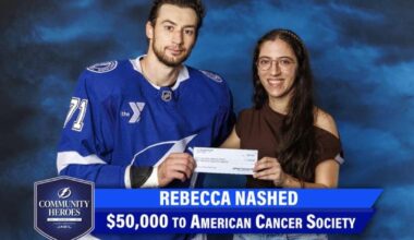 Tampa Bay Lightning Community Hero: Rebecca Nashed