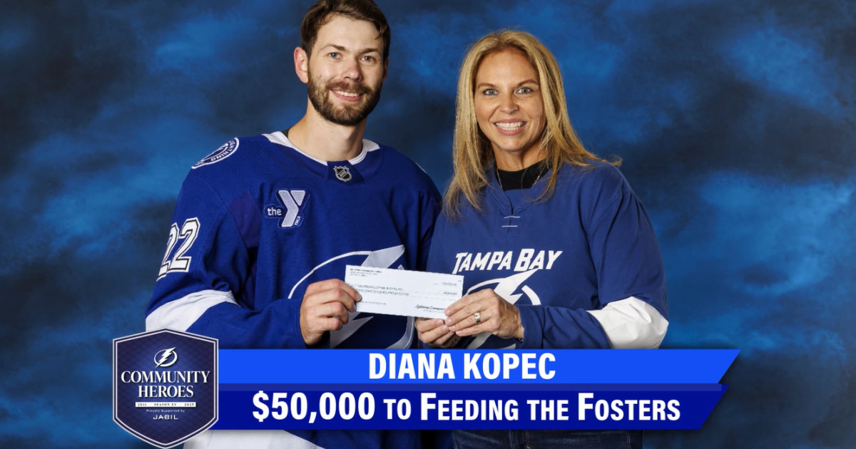 Tampa Bay Lightning Community Hero: Diana Kopec