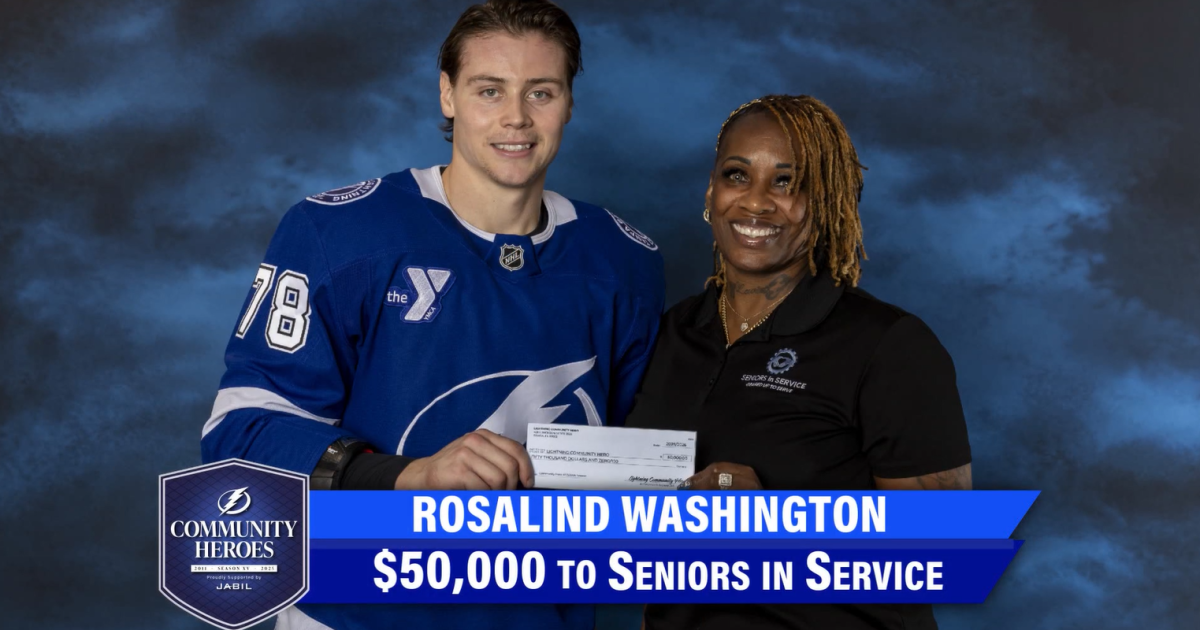 Tampa Bay Lightning Community Hero: Rosalind Washington