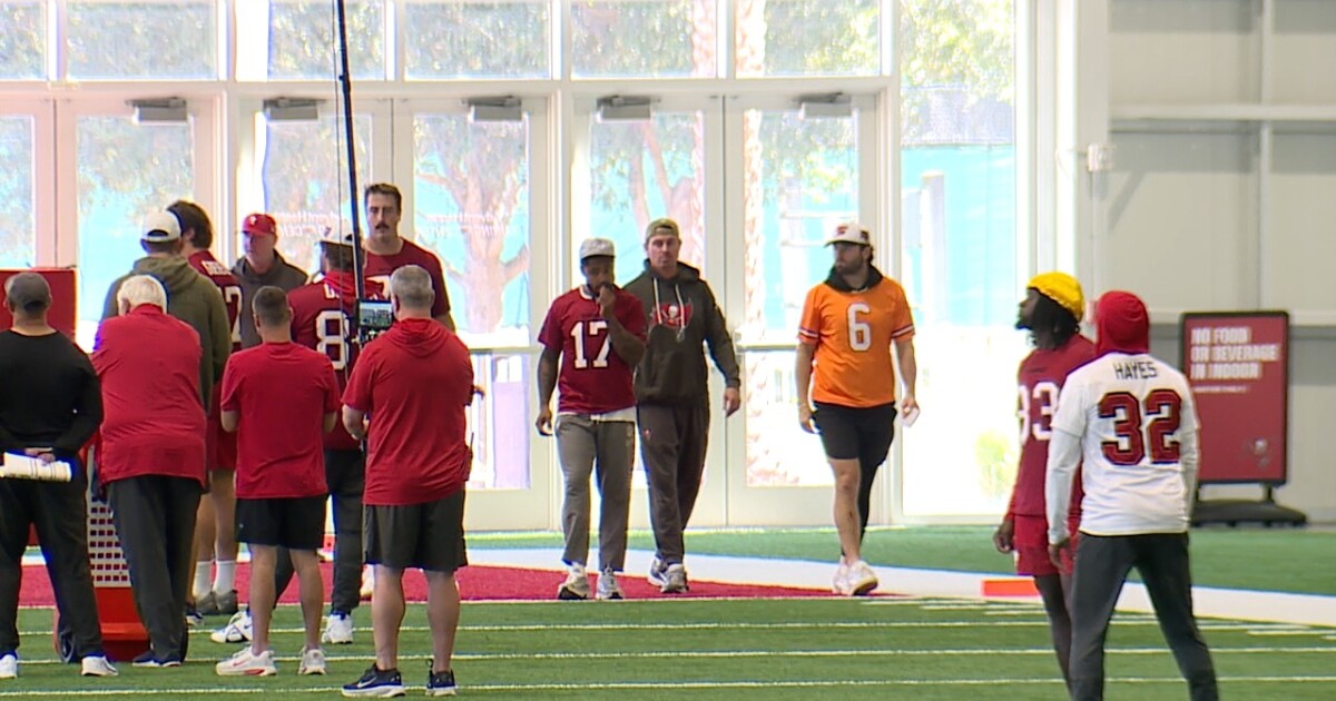 Bucs QB Mayfield 'sore' as Bridgewater takes first team reps