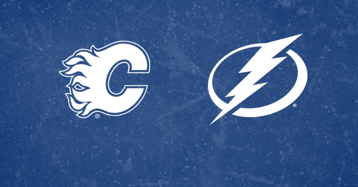 The Lightning look to continue their win streak against the Calgary Flames