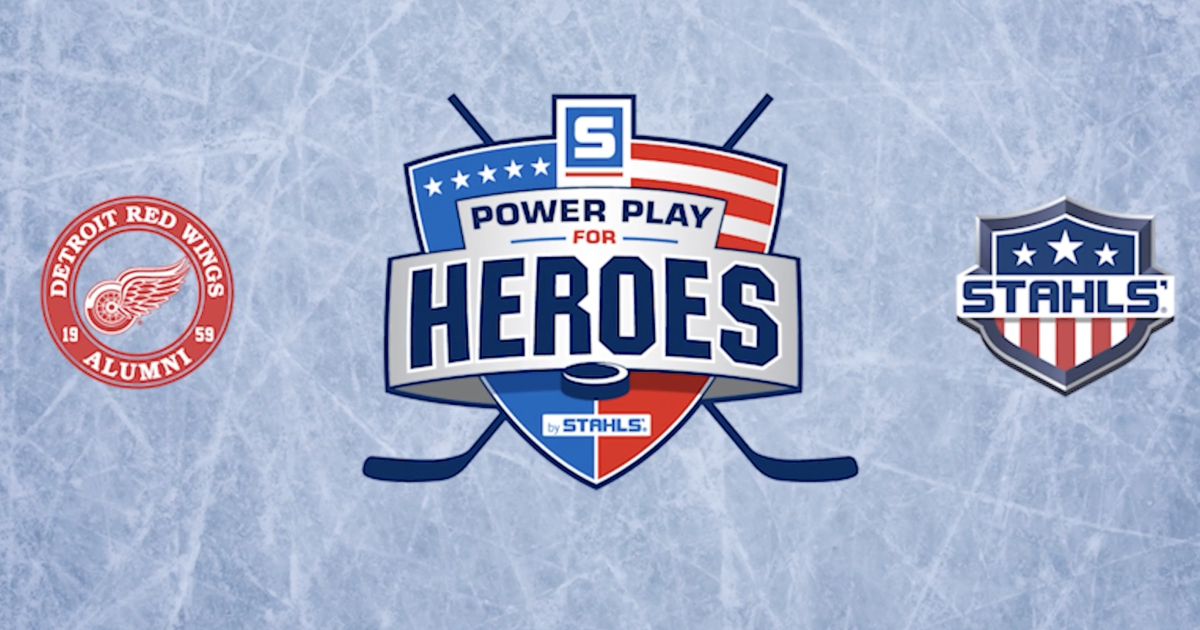 Red Wings Alumni set to face off against Team STAHLS in charity hockey game