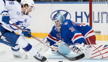 Hagel scores twice as Lightning beat Rangers 4-1 and extend winning streak