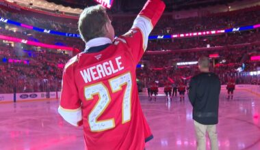 Panthers honor Steve Weagle with special night