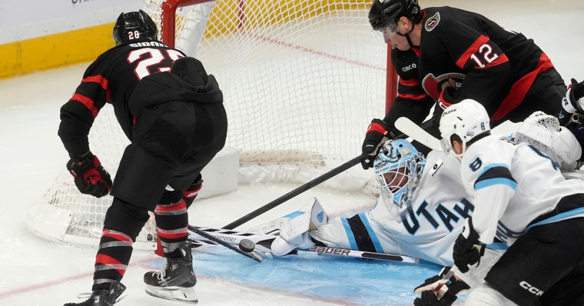 Ottawa Senators beat Utah Mammoth 4-2