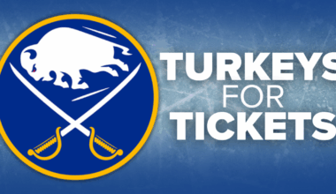 Buffalo Sabres to hold annual 'Turkeys for Tickets' drive on Wednesday
