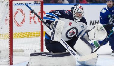 Winnipeg Jets' Connor Hellebuyck to miss 4-6 weeks after knee surgery