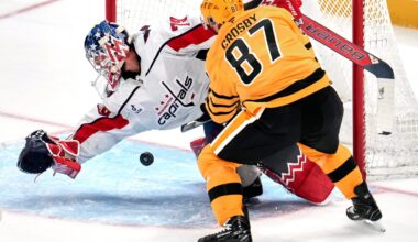 Crosby shines with two goals as Penguins defeat Capitals