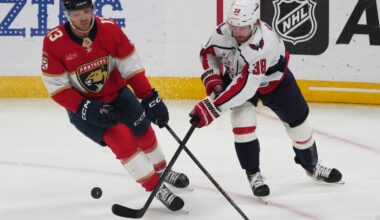 Marchand reaches 1,000 points, Reinhart scores twice as Panthers beat Capitals 6-3