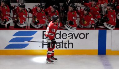 Connor Bedard playing starring role in surprising start for the Chicago Blackhawks