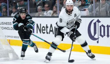Drew Doughty of Los Angeles Kings on injured reserve after left foot injury