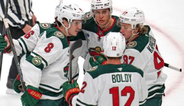 Gustavsson makes 19 saves, Wild beat Penguins 5-0 for 4th straight victory