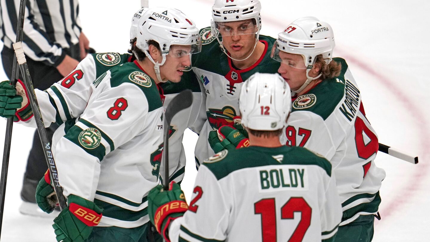 Gustavsson makes 19 saves, Wild beat Penguins 5-0 for 4th straight victory