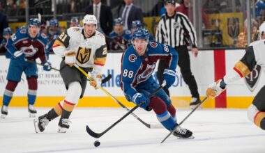 Martin Necas shines in Avalanche's 4-2 victory over the Golden Knights
