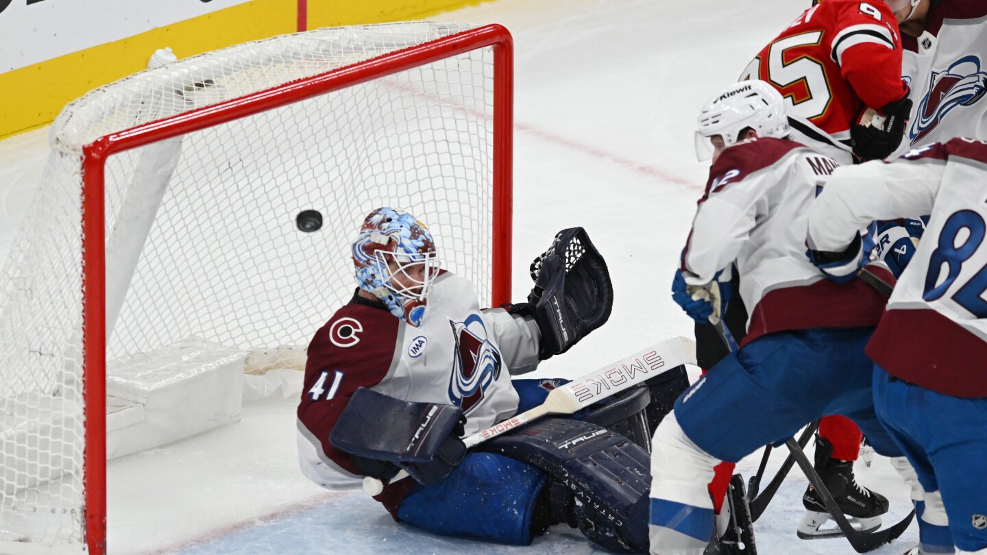 Scott Wedgewood's shutout leads Colorado Avalanche to ninth straight win