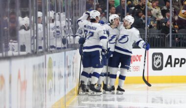 Kucherov scores twice in third period as Lightning beat Golden Knights 6-3