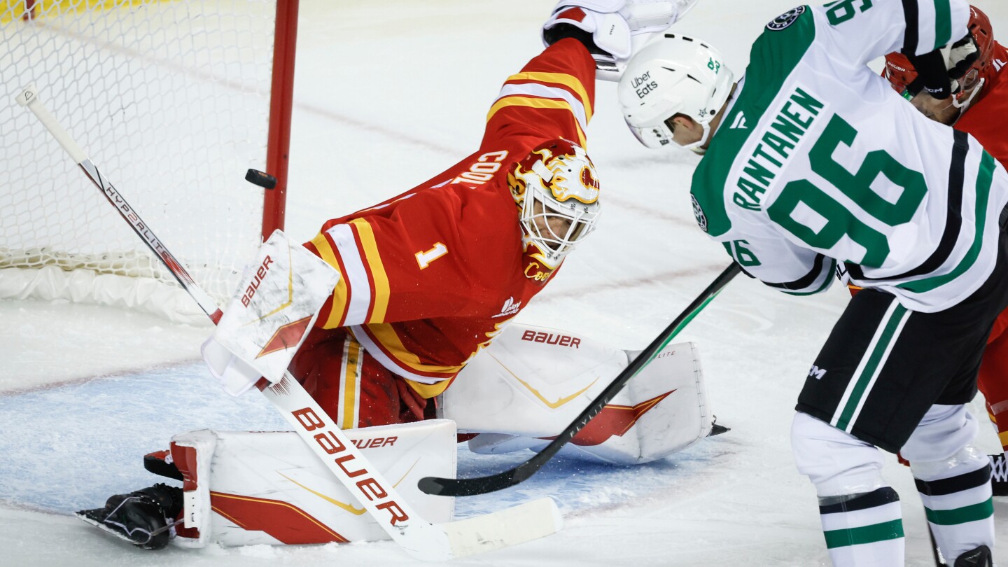 Nazem Kadri scores in 4th round of shootout to lift Flames past Stars, 3-2