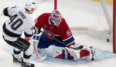 Big second period leads Kings past the Canadiens