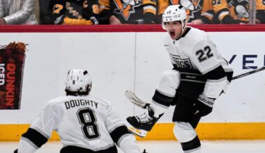 Kevin Fiala and Corey Perry lift Kings to victory over Penguins