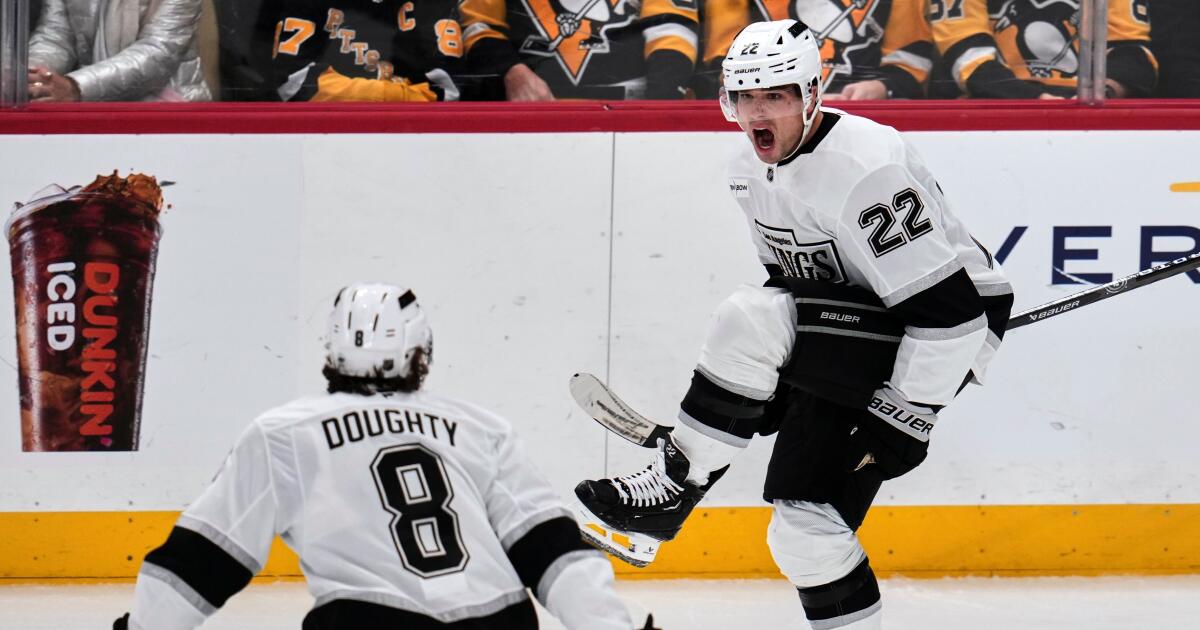 Kevin Fiala and Corey Perry lift Kings to victory over Penguins