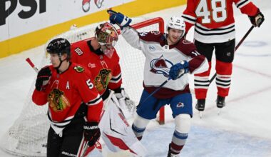 Blackhawks encouraged by progress, despite loss to league-leading Avalanche