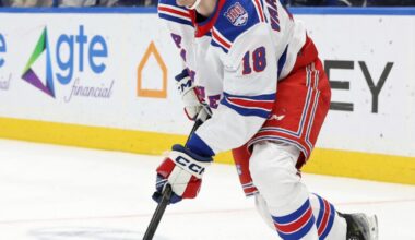 Game-opening barrage propels Rangers to rout of Lightning - The Rink Live