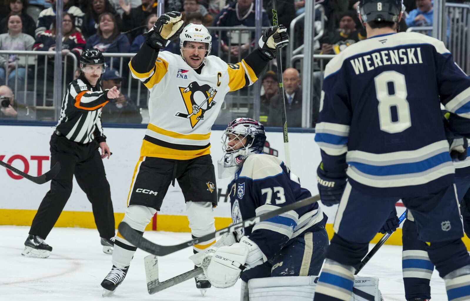 Kris Letang's OT goal caps Penguins' rally vs. Blue Jackets - The Rink Live