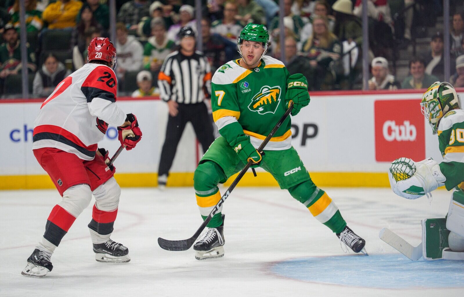 Jesper Wallstedt stands tall as Wild edge Canes in shootout - The Rink Live