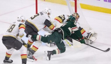Mistakes plague Golden Knights, fall once again in OT to Wild