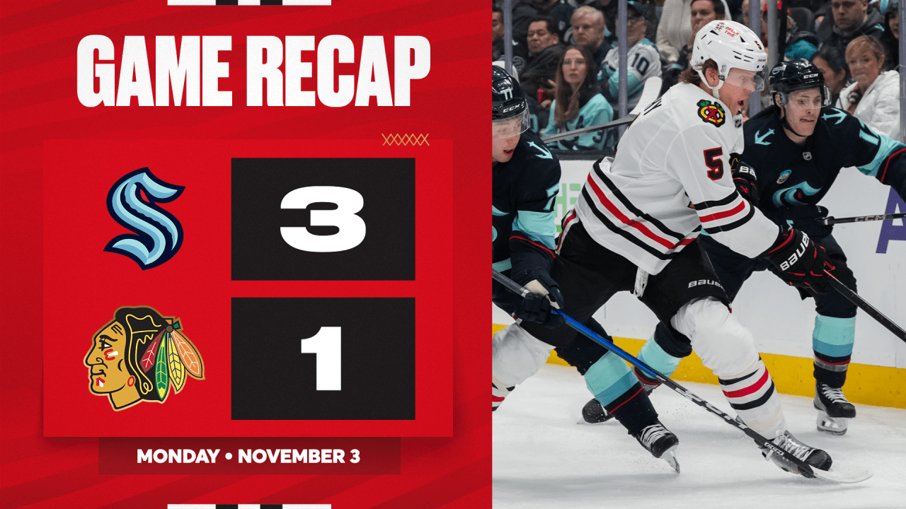 Game Recap | Blackhawks at Kraken