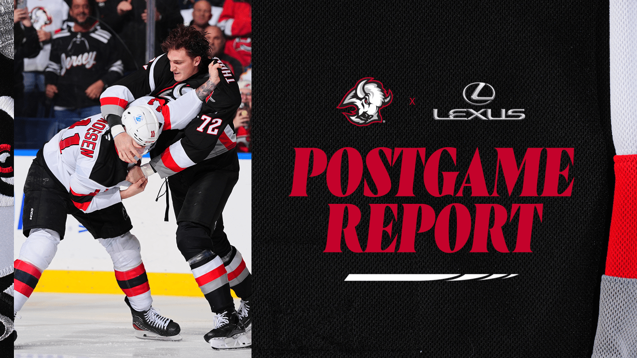 Sabres show fight early but can't solve Allen in shutout loss to Devils