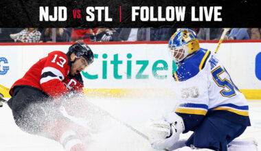 LIVE UPDATES: Blues 1, Devils 0