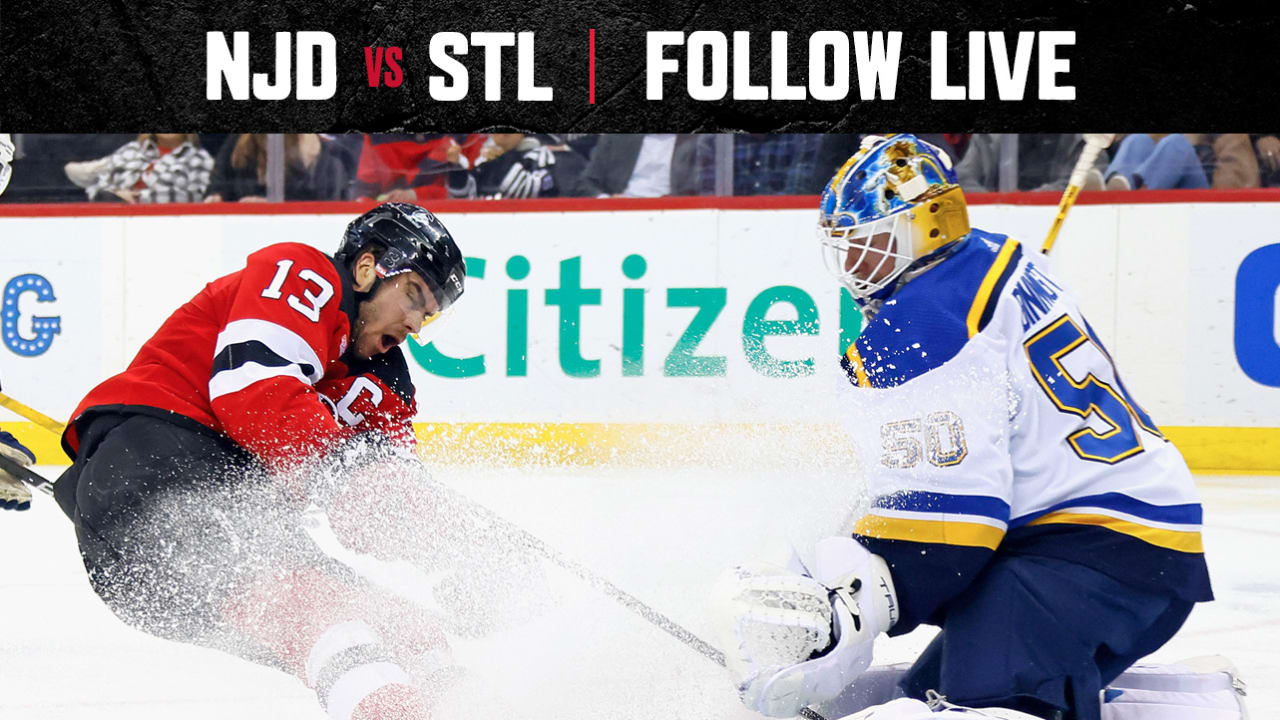 LIVE UPDATES: Blues 1, Devils 0