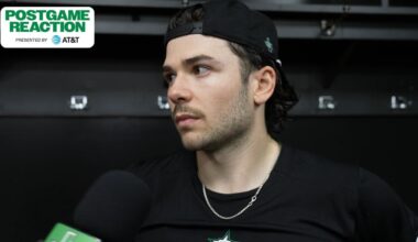 DAL@VAN Postgame: Mavrik Bourque | Dallas Stars