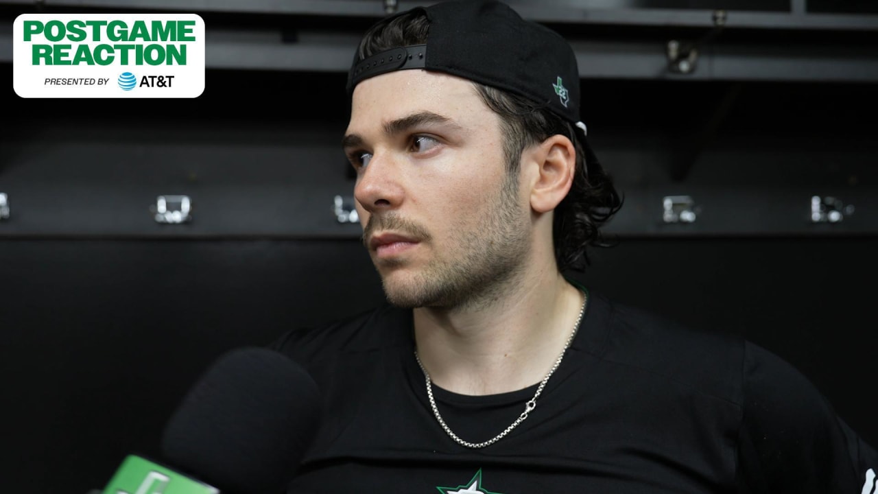 DAL@VAN Postgame: Mavrik Bourque | Dallas Stars