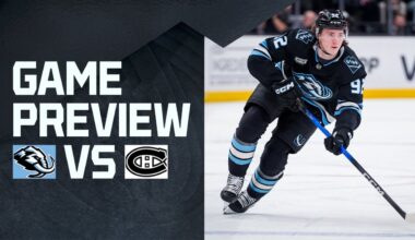 Utah Wraps Homestand with Game Against Montreal