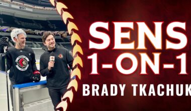 Brady Tkachuk Returns 1-on-1 | Ottawa Senators