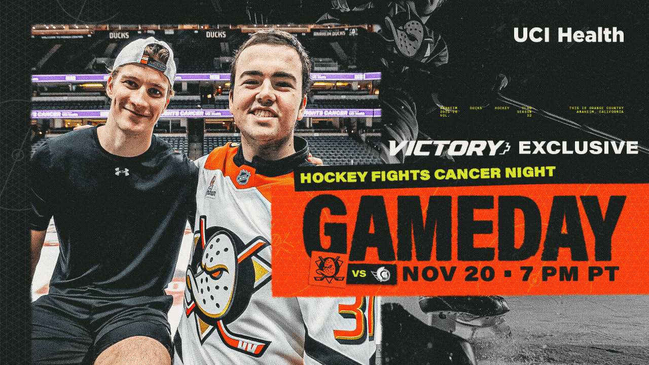 GAMEDAY: Ducks Welcome Senators to Honda Center for Hockey Fights Cancer Night